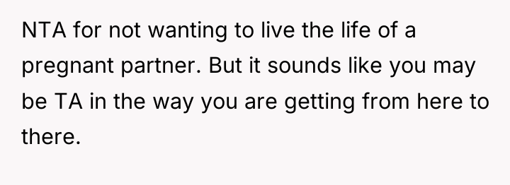 NTA for not wanting to live the life of a...