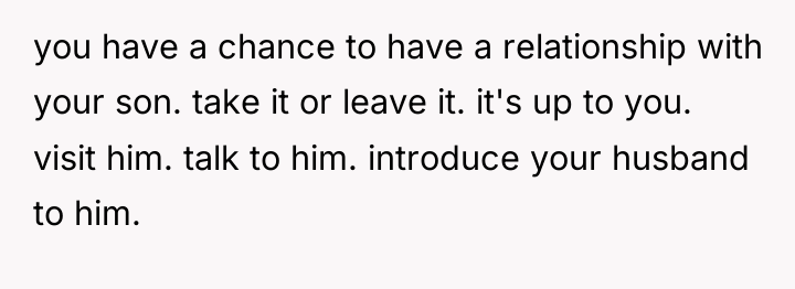you have a chance to have a relationship with your...