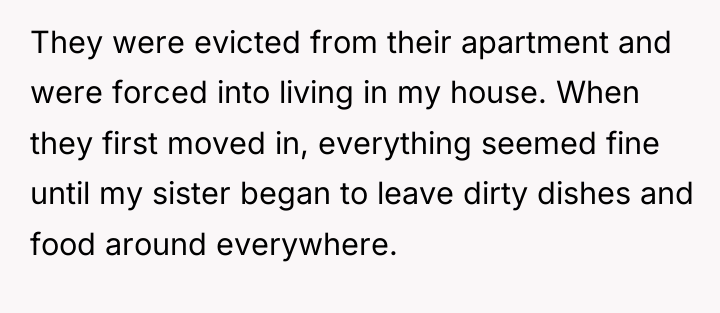 They were evicted from their apartment and were forced into...