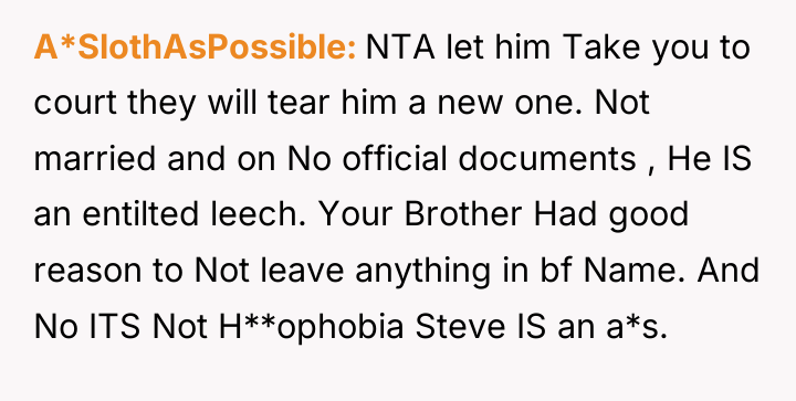A*SlothAsPossible NTA let him Take you to court they will...