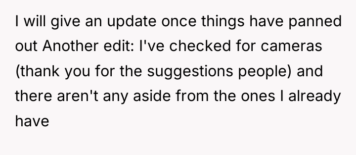 I will give an update once things have panned out...
