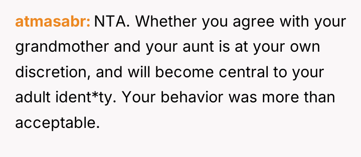 atmasabr NTA. Whether you agree with your grandmother and your...