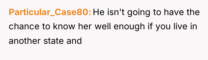 Particular_Case80 He isn't going to have the chance to know...