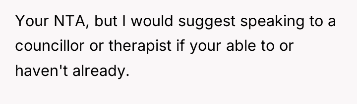 Your NTA, but I would suggest speaking to a councillor...