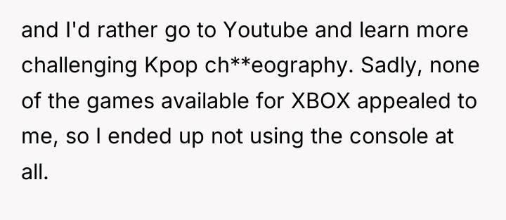 and I'd rather go to Youtube and learn more challenging...