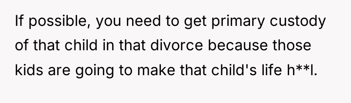 If possible, you need to get primary custody of that...