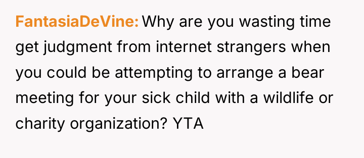 FantasiaDeVine Why are you wasting time get judgment from internet...
