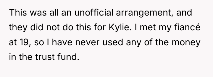 This was all an unofficial arrangement, and they did not...