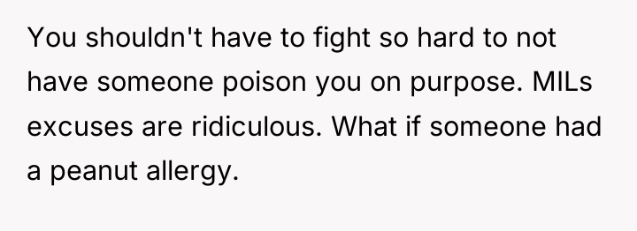 You shouldn't have to fight so hard to not have...