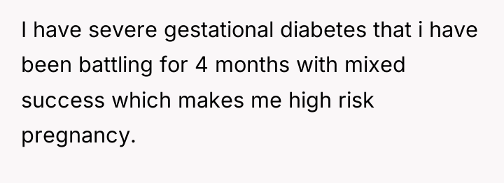 I have severe gestational diabetes that i have been battling...
