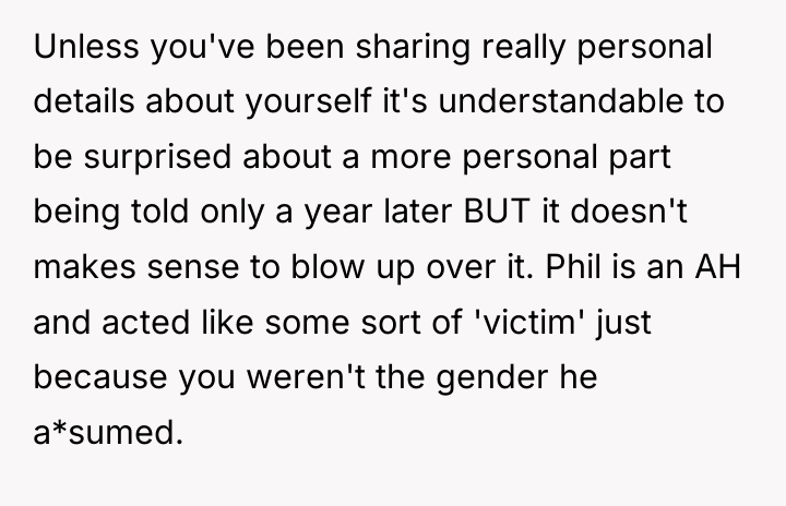 Unless you've been sharing really personal details about yourself it's...