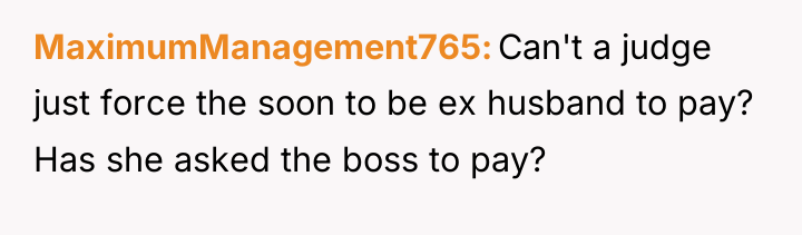 MaximumManagement765 Can't a judge just force the soon to be...