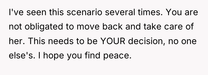I've seen this scenario several times. You are not obligated...