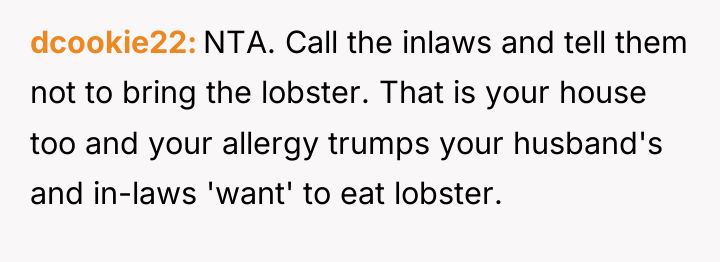 dcookie22 NTA. Call the inlaws and tell them not to...