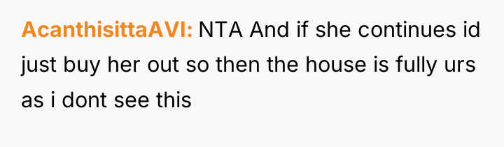 AcanthisittaAVI NTA And if she continues id just buy her...