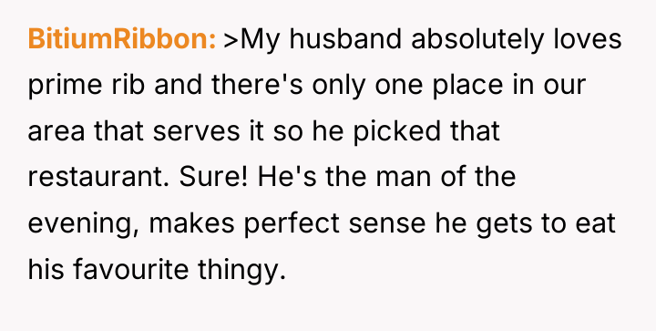 BitiumRibbon >My husband absolutely loves prime rib and there's only...