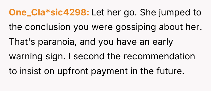 One_Cla*sic4298 Let her go. She jumped to the conclusion you...