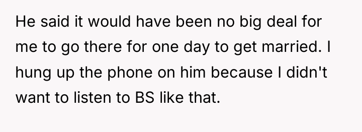 He said it would have been no big deal for...
