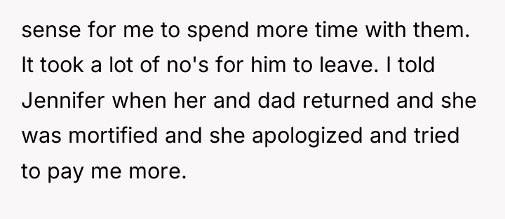 sense for me to spend more time with them. It...