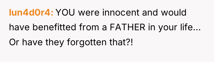 lun4d0r4 YOU were innocent and would have benefitted from a...