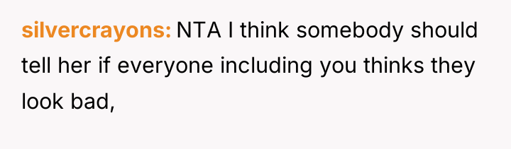 silvercrayons NTA I think somebody should tell her if everyone...