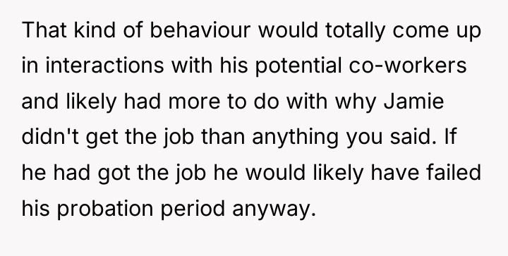 That kind of behaviour would totally come up in interactions...