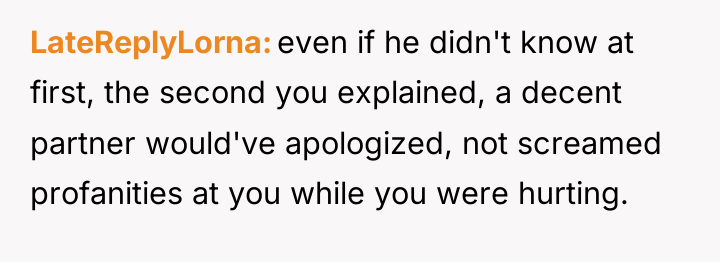 LateReplyLorna even if he didn't know at first, the second...