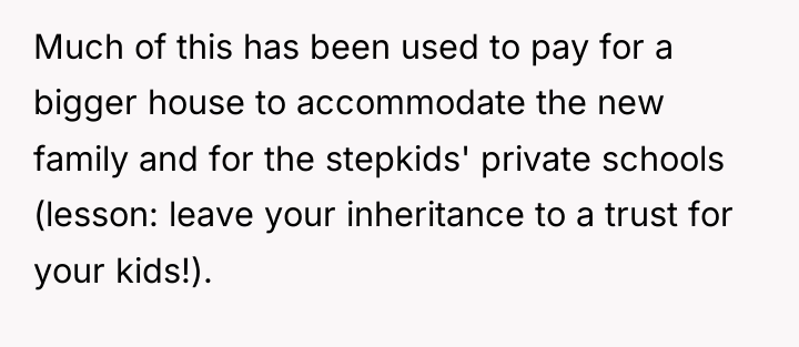 Much of this has been used to pay for a...