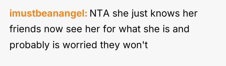 imustbeanangel NTA she just knows her friends now see her...