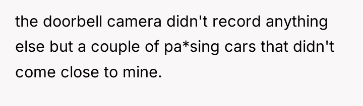the doorbell camera didn't record anything else but a couple...