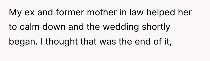 My ex and former mother in law helped her to...