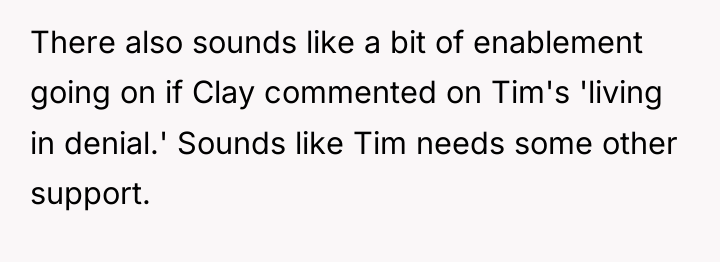 There also sounds like a bit of enablement going on...