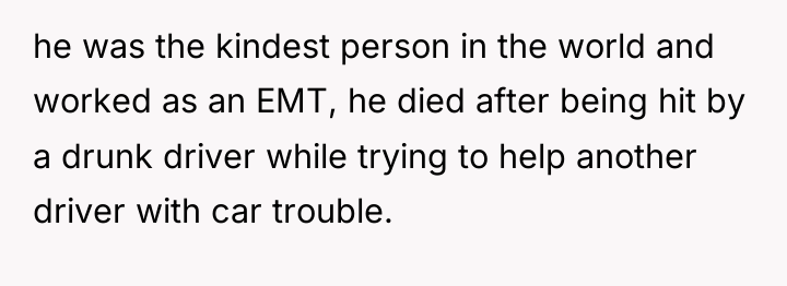 he was the kindest person in the world and worked...