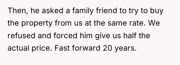 Then, he asked a family friend to try to buy...