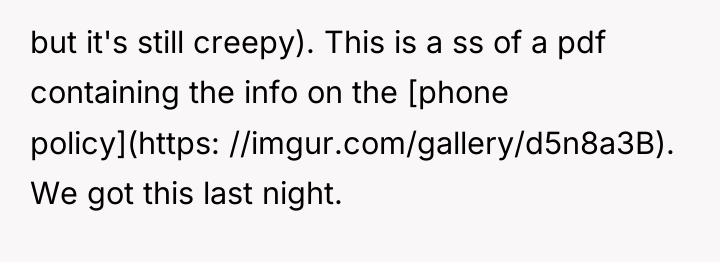 but it's still creepy). This is a ss of a...