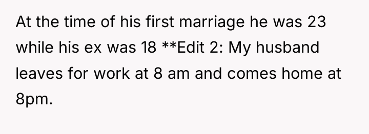 At the time of his first marriage he was 23...