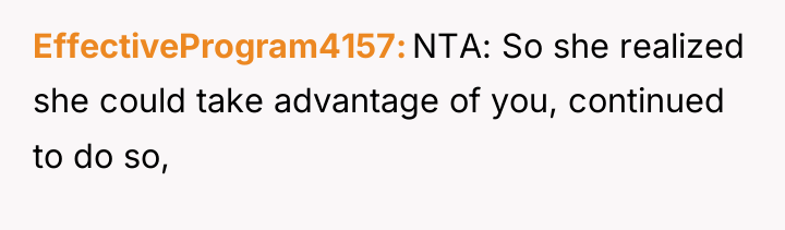 EffectiveProgram4157 NTA: So she realized she could take advantage of...