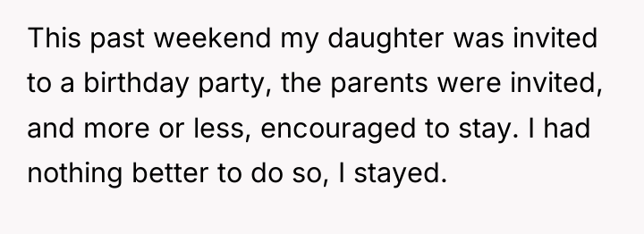 This past weekend my daughter was invited to a birthday...