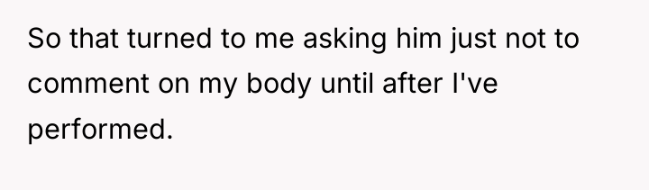 So that turned to me asking him just not to...