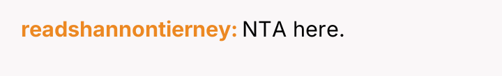 readshannontierney NTA here.
