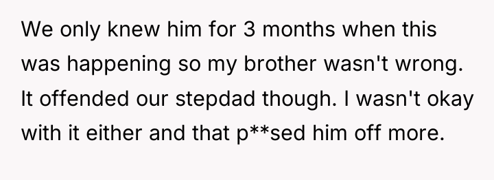 We only knew him for 3 months when this was...