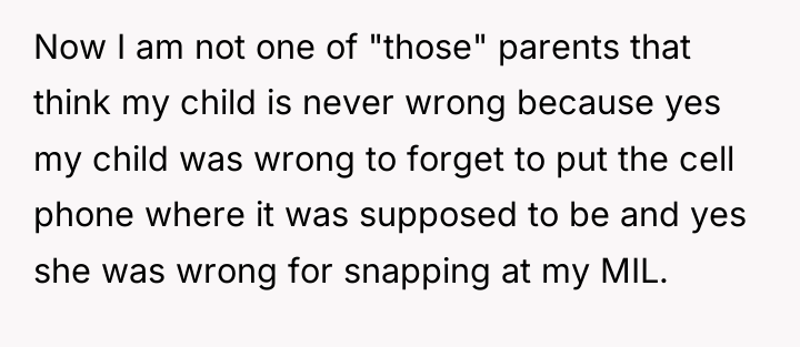 Now I am not one of "those" parents that think...