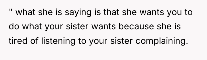 " what she is saying is that she wants you...