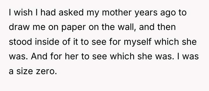I wish I had asked my mother years ago to...