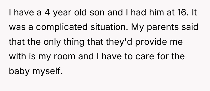 I have a 4 year old son and I had...