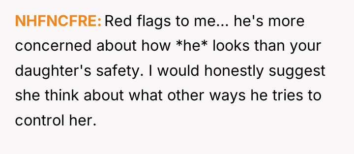 NHFNCFRE Red flags to me... he's more concerned about how...