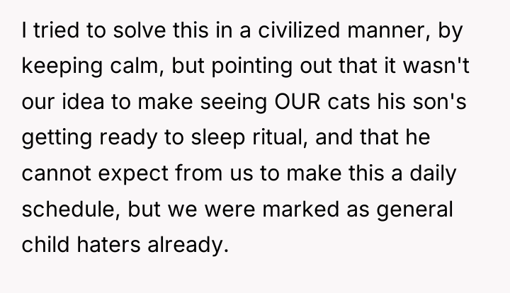 I tried to solve this in a civilized manner, by...