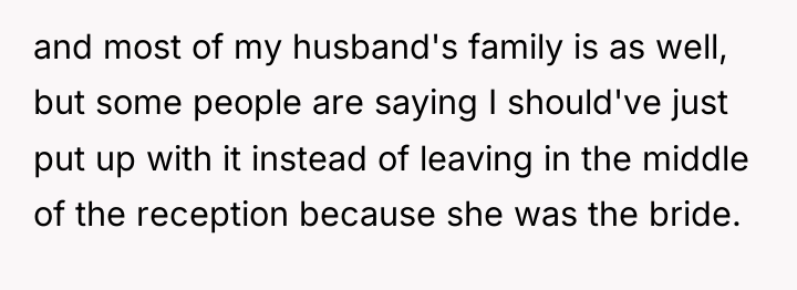 and most of my husband's family is as well, but...
