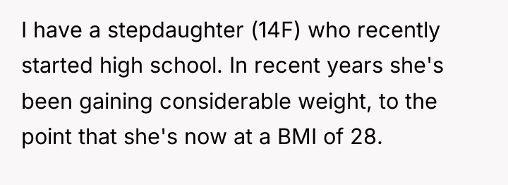 I have a stepdaughter (14F) who recently started high school....