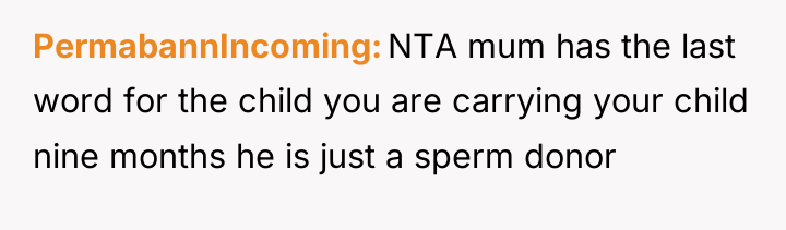 PermabannIncoming NTA mum has the last word for the child...